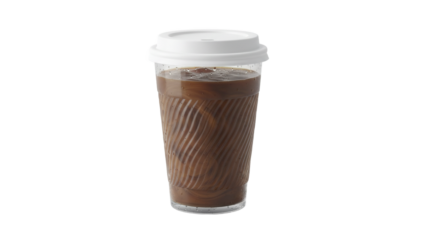 plastic coffee cup png PNG transparent background