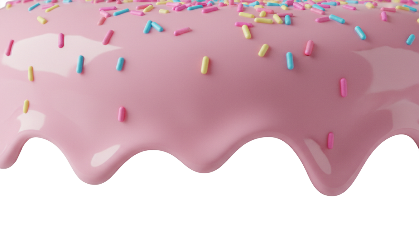 donut icing png PNG transparent background