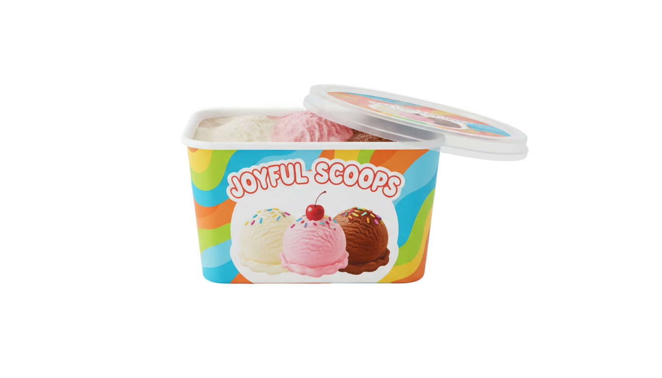 ice cream box png PNG transparent background