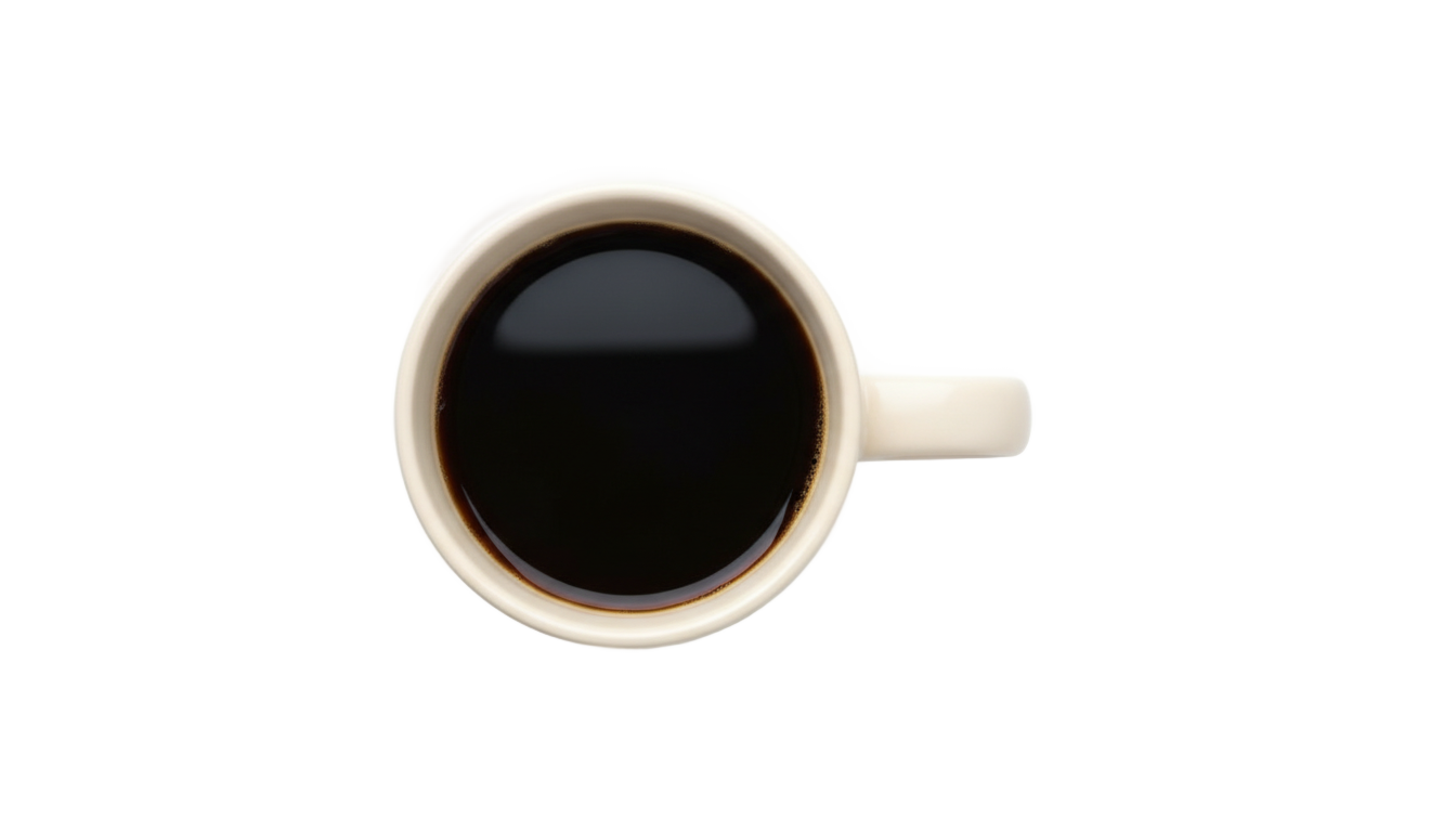 coffee cup png top view PNG transparent background