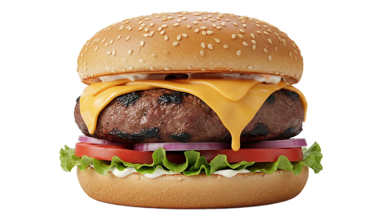 grill burger png PNG transparent background