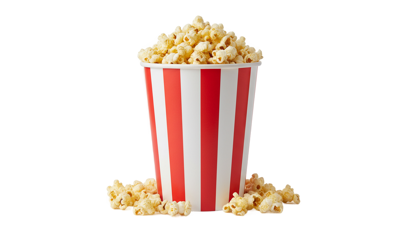 popcorn tub png PNG transparent background