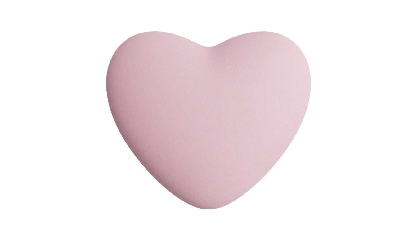 blank candy heart png PNG transparent background