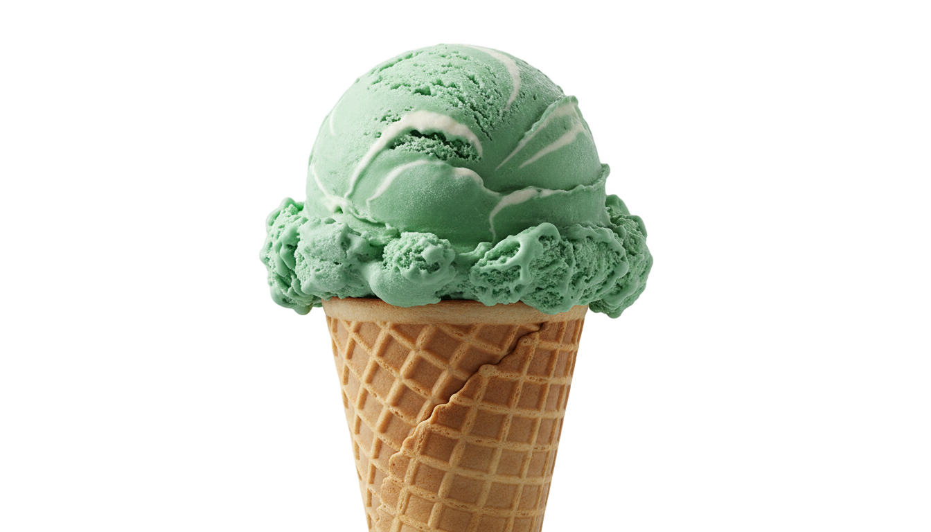 green ice cream png PNG transparent background