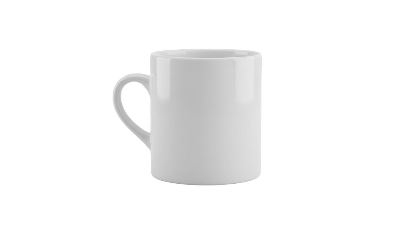 white coffee cup png PNG transparent background