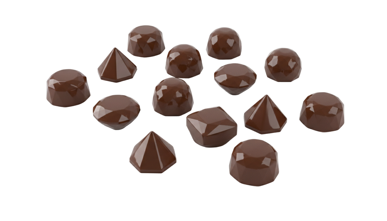 chocolate gems png PNG transparent background