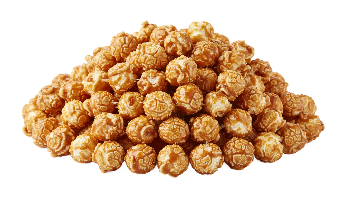 caramel popcorn png PNG transparent background