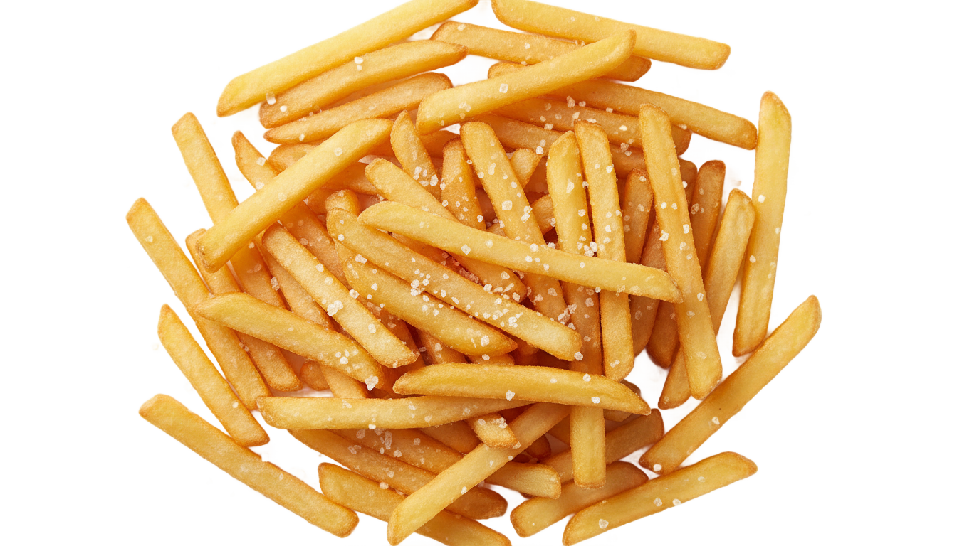 french fries top view png PNG transparent background