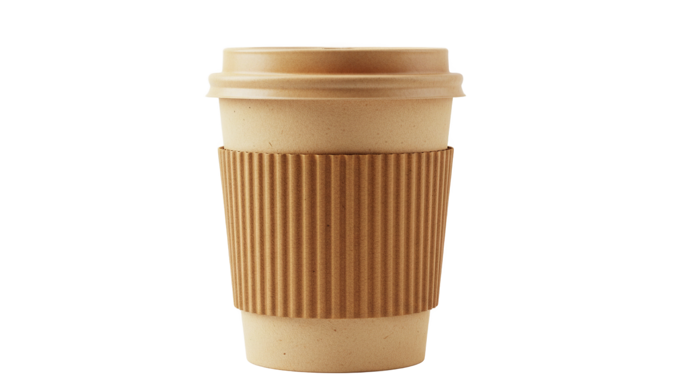 hot coffee paper cup png PNG transparent background