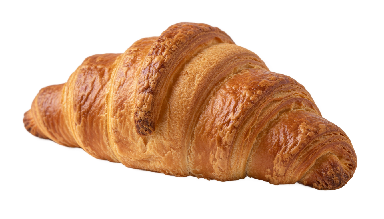 french croissant png PNG transparent background