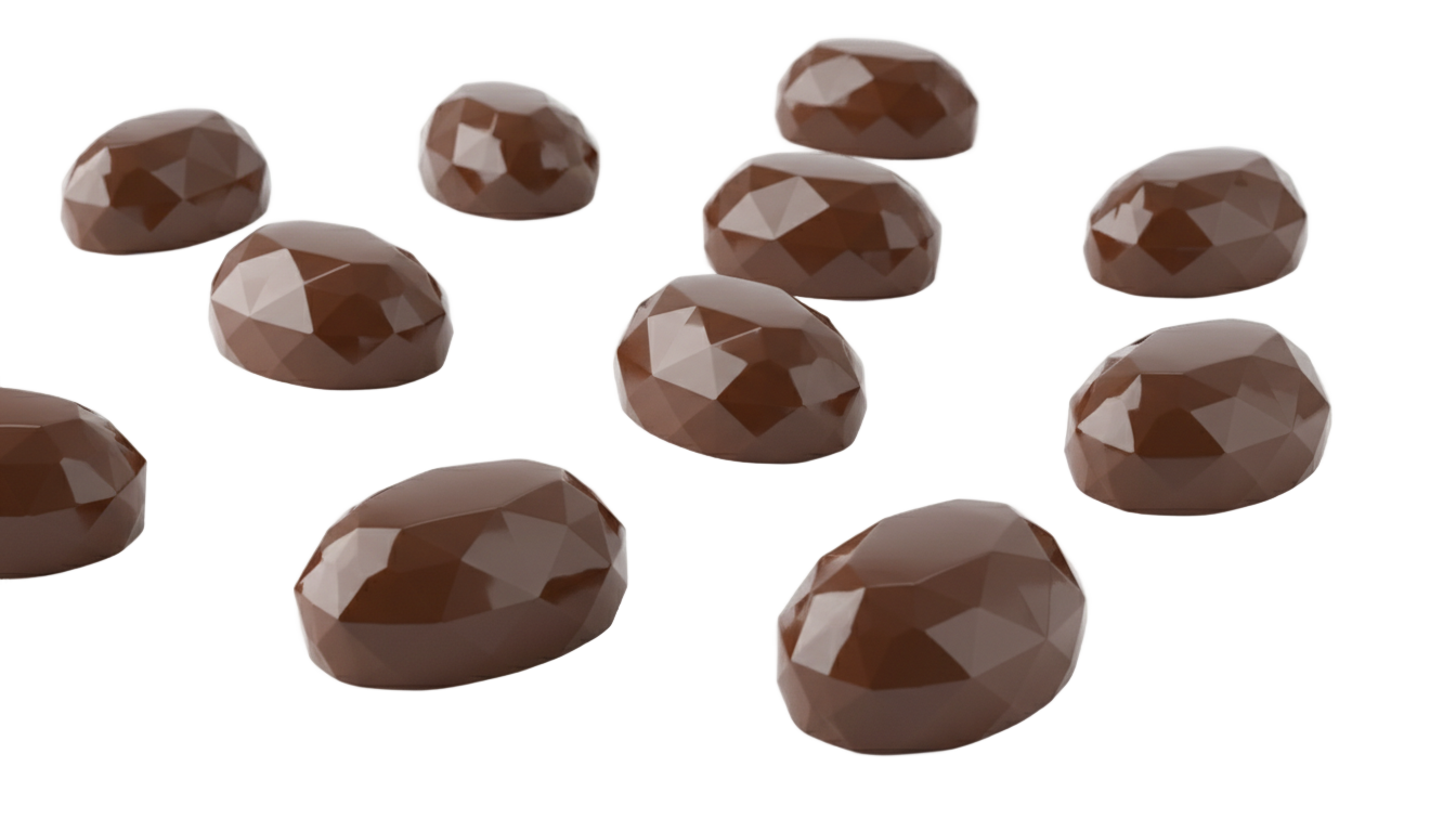 chocolate gems png PNG transparent background