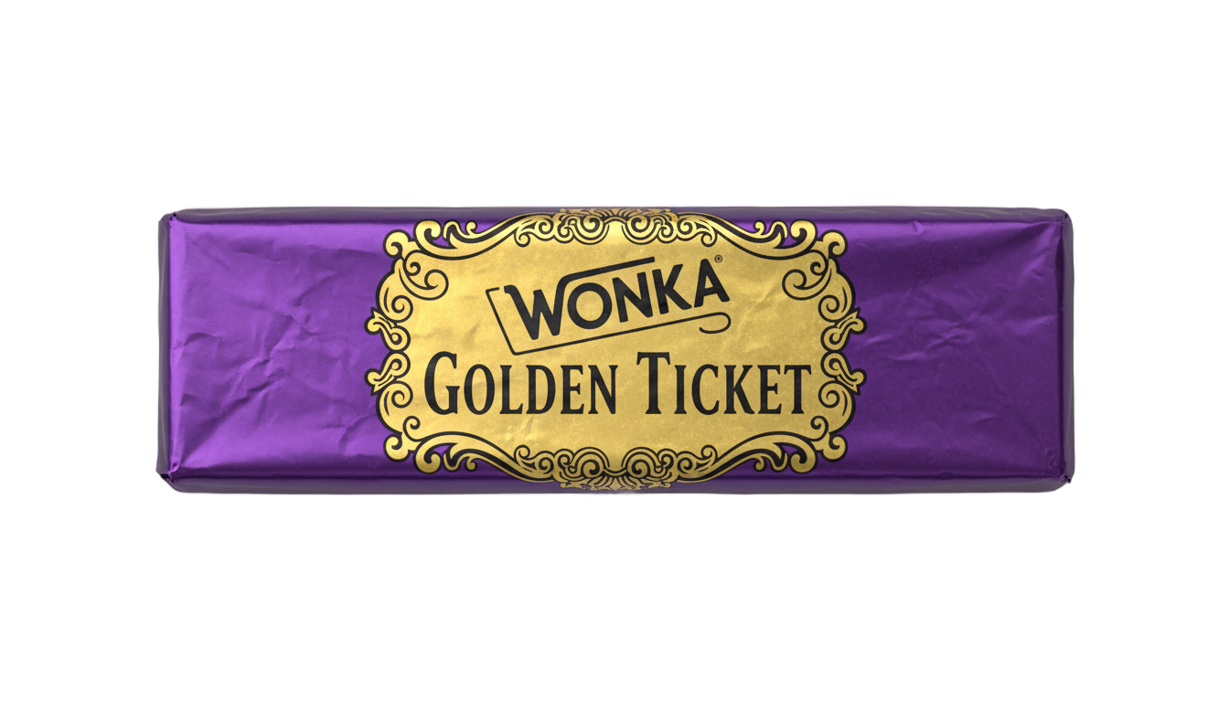wonka chocolate bar png PNG transparent background