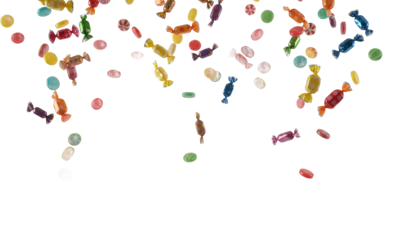 candy rain png PNG transparent background