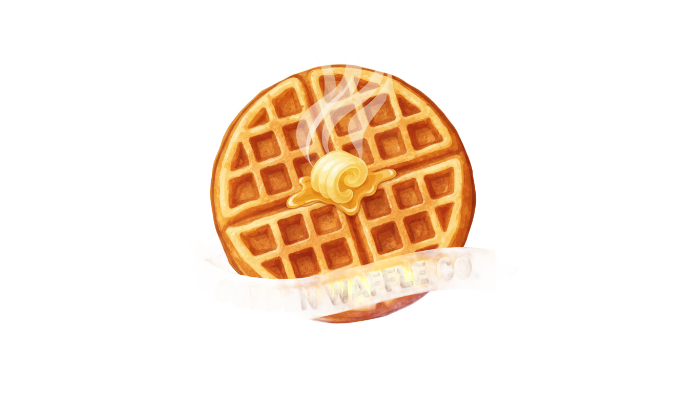 waffle logo png PNG transparent background
