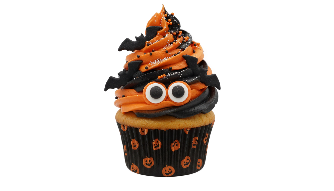 halloween cupcake png PNG transparent background