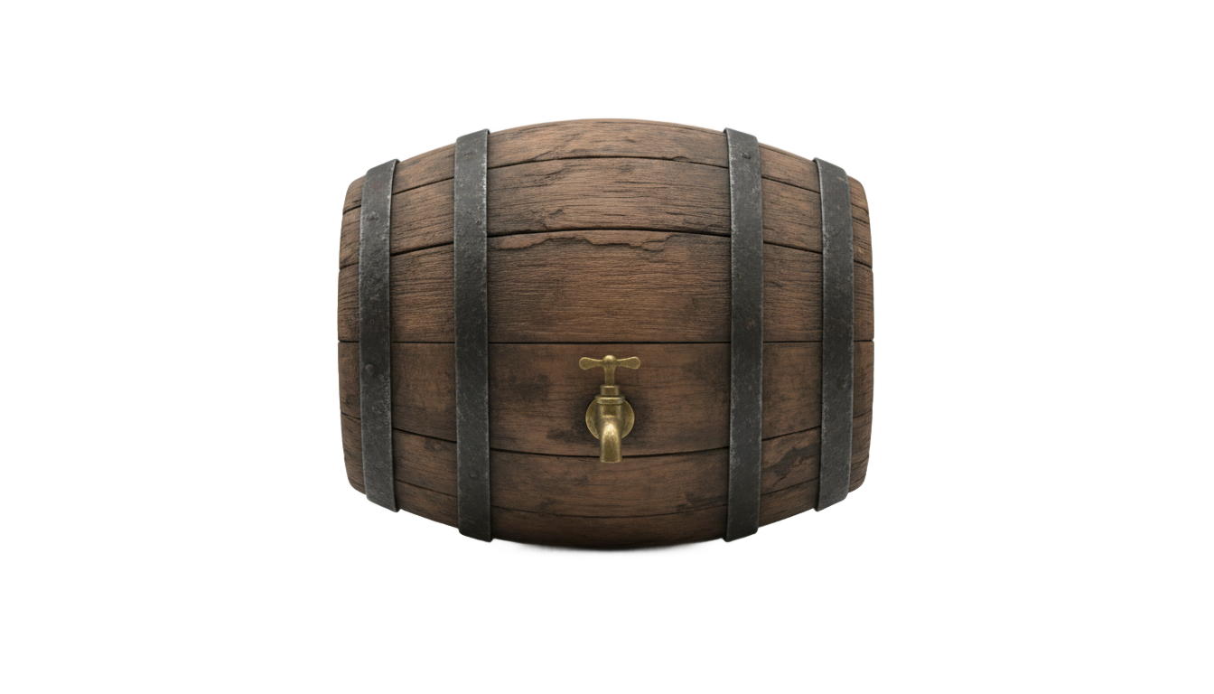 palm wine keg png PNG transparent background