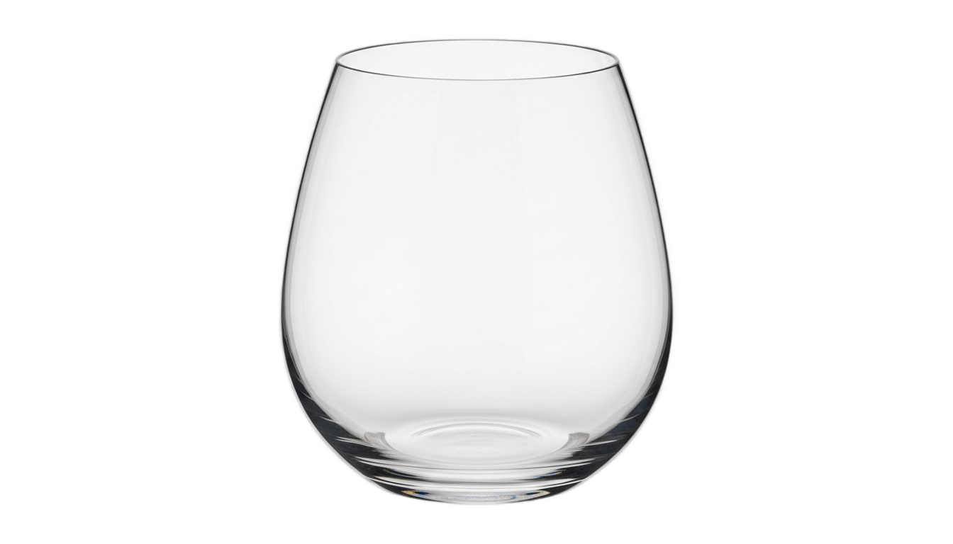 stemless wine glass png PNG transparent background