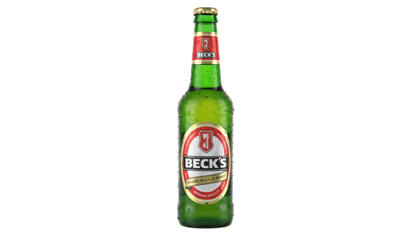 becks beer png PNG transparent background