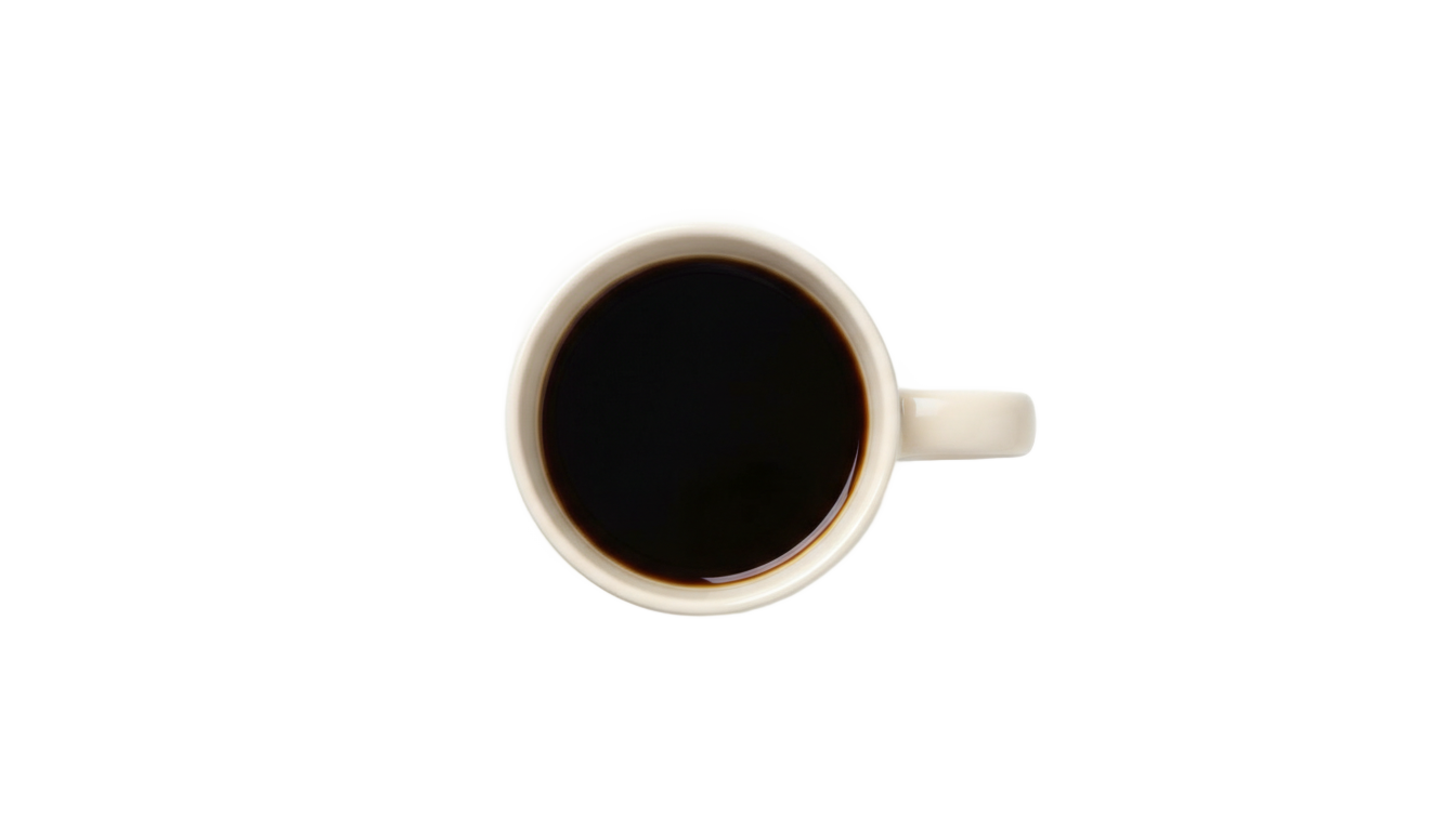 coffee cup png top view PNG transparent background