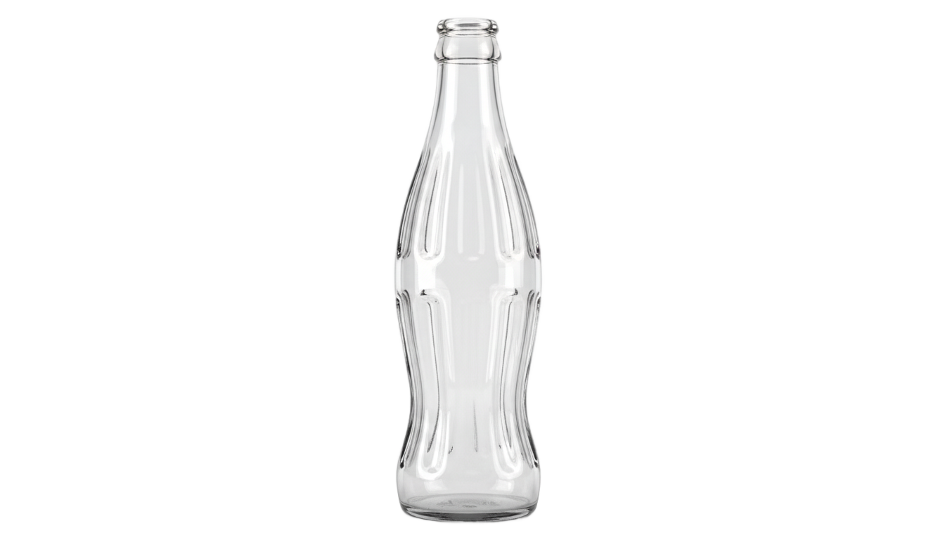 glass soda bottle png PNG transparent background