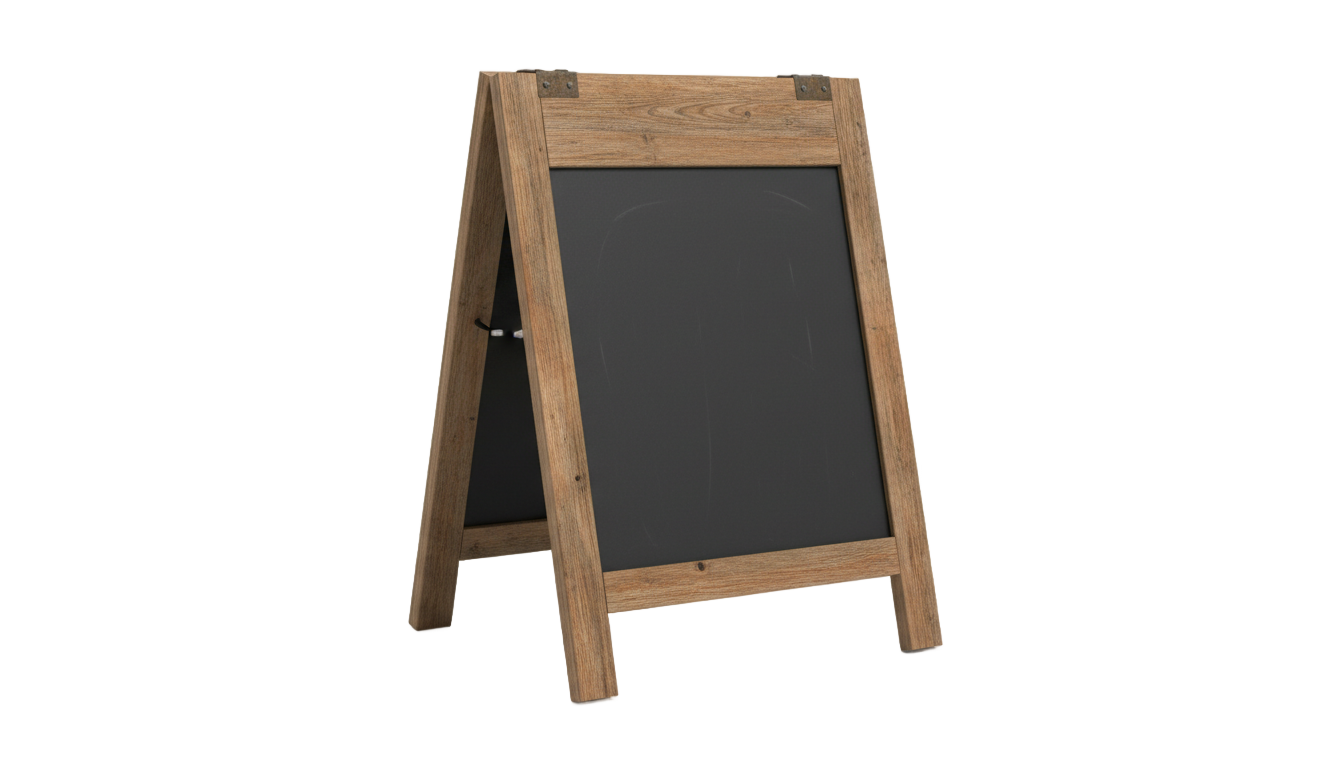 sandwich board png PNG transparent background
