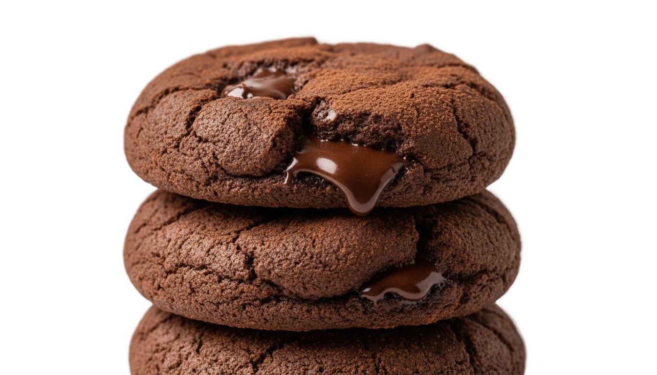 dark chocolate cookies png PNG transparent background