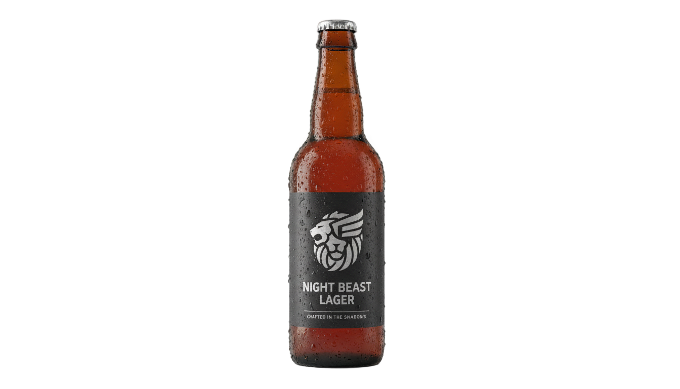 black label beer png PNG transparent background