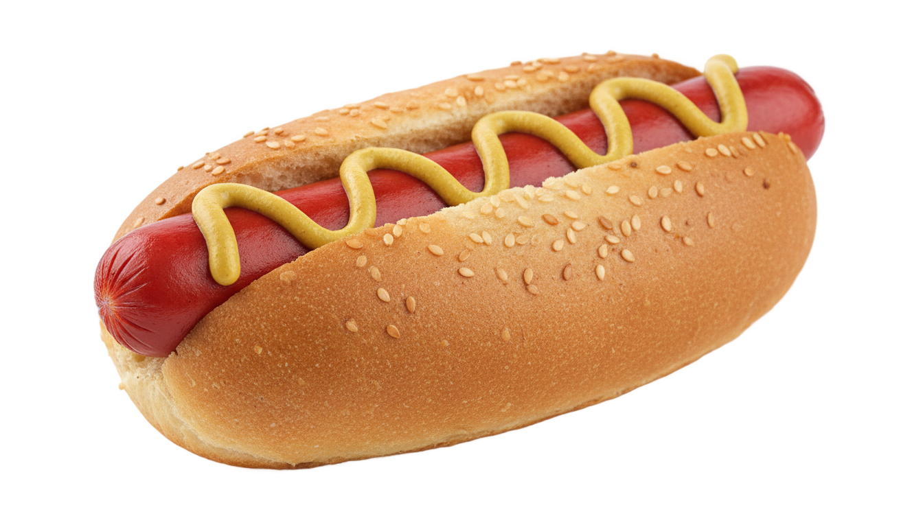 red hotdog png PNG transparent background
