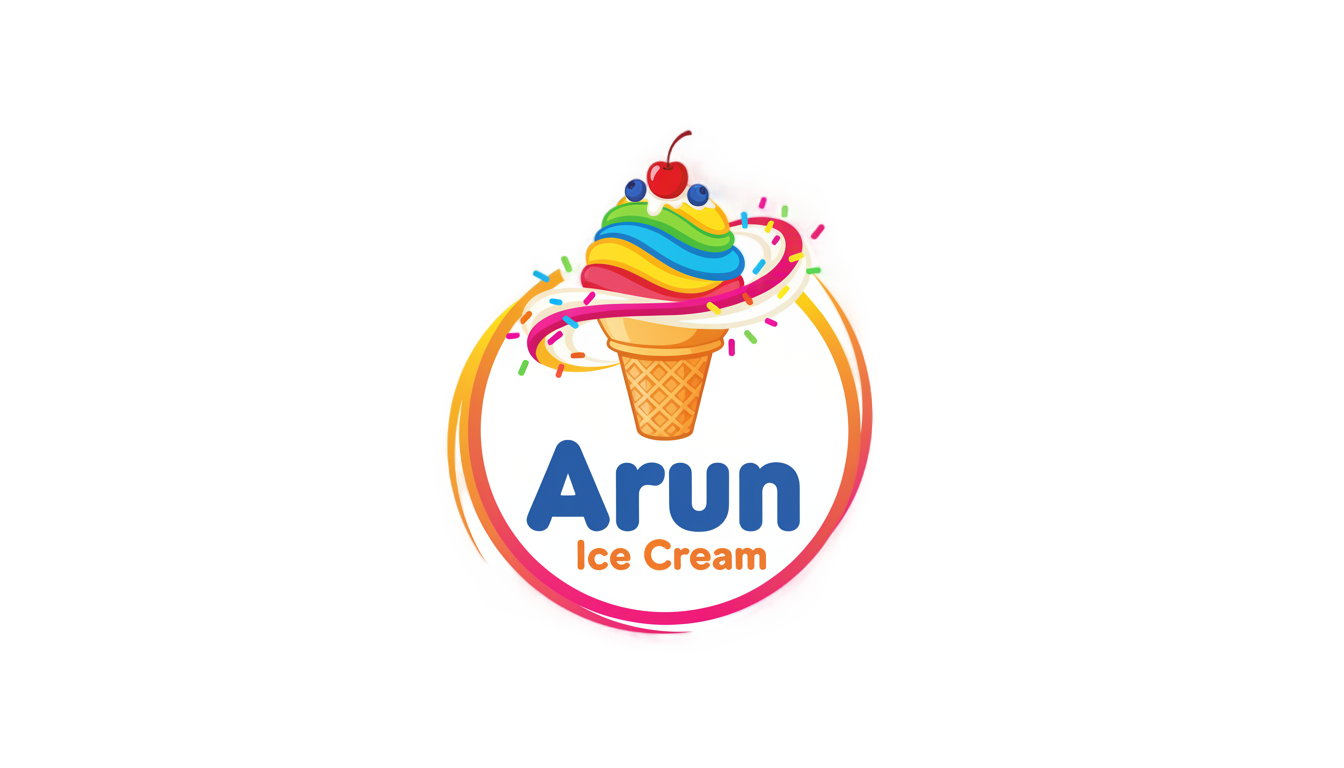 arun ice cream logo png PNG transparent background