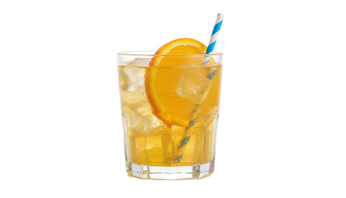 orange cocktail png PNG transparent background