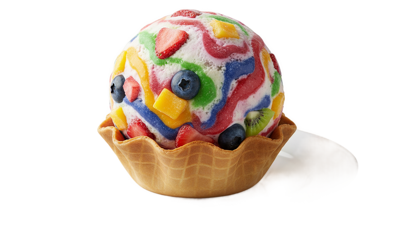 fruit ice cream png PNG transparent background