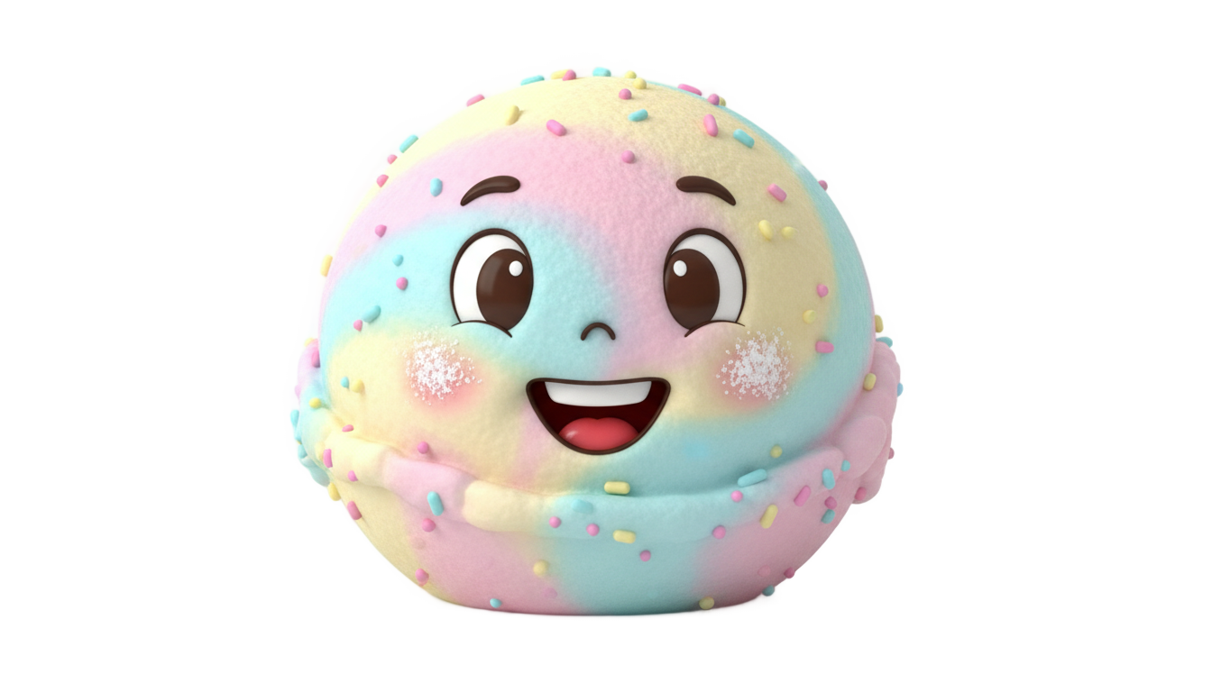 ice cream scoop png cartoon PNG transparent background