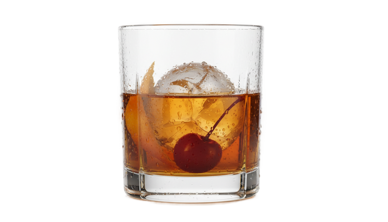 old fashioned cocktail png PNG transparent background