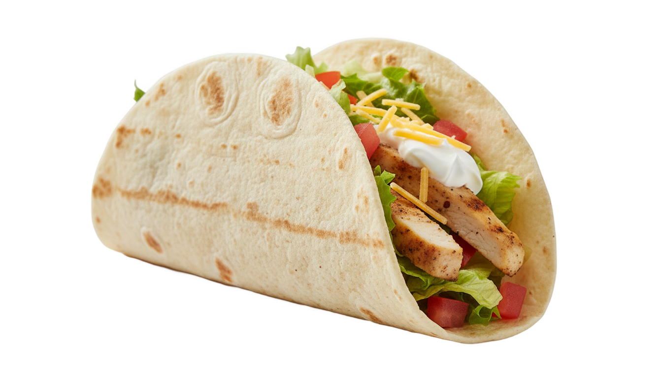 chicken taco png PNG transparent background