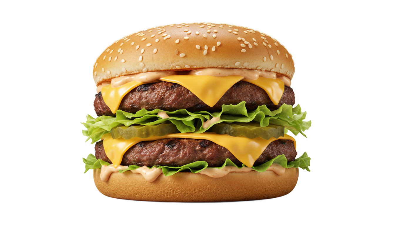 mcdonald burger png PNG transparent background