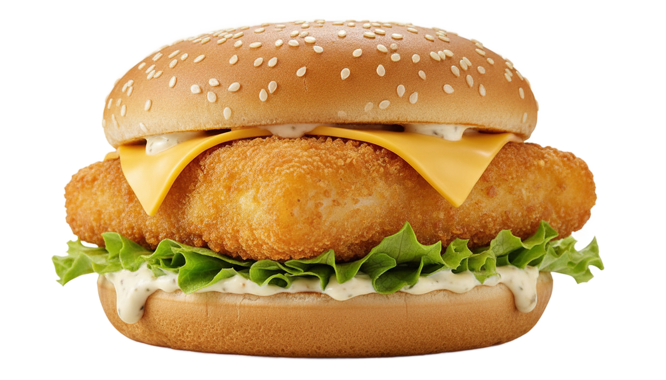 fish sandwich png PNG transparent background