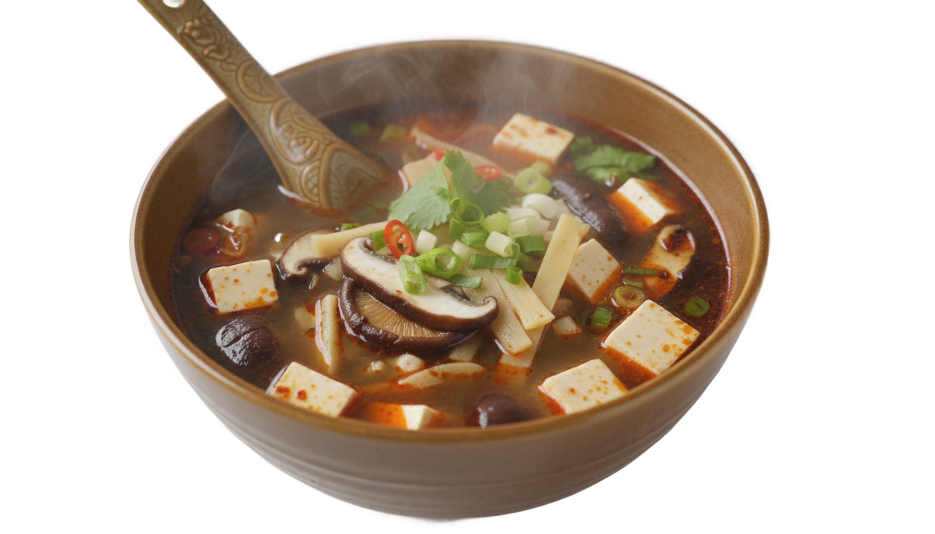 hot and sour soup png PNG transparent background