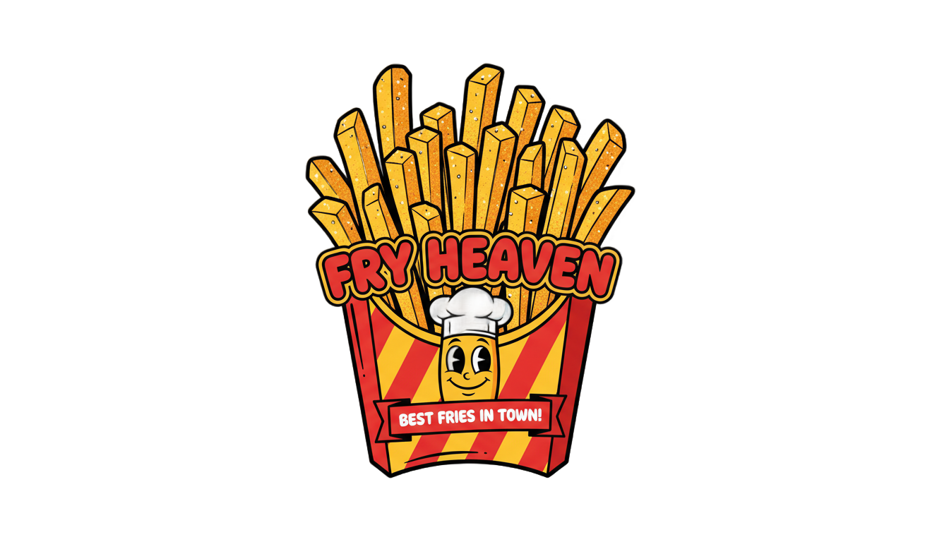 french fries logo png PNG transparent background