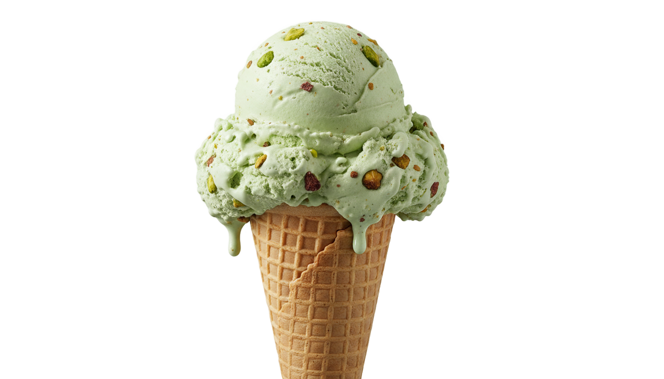 pista ice cream png PNG transparent background