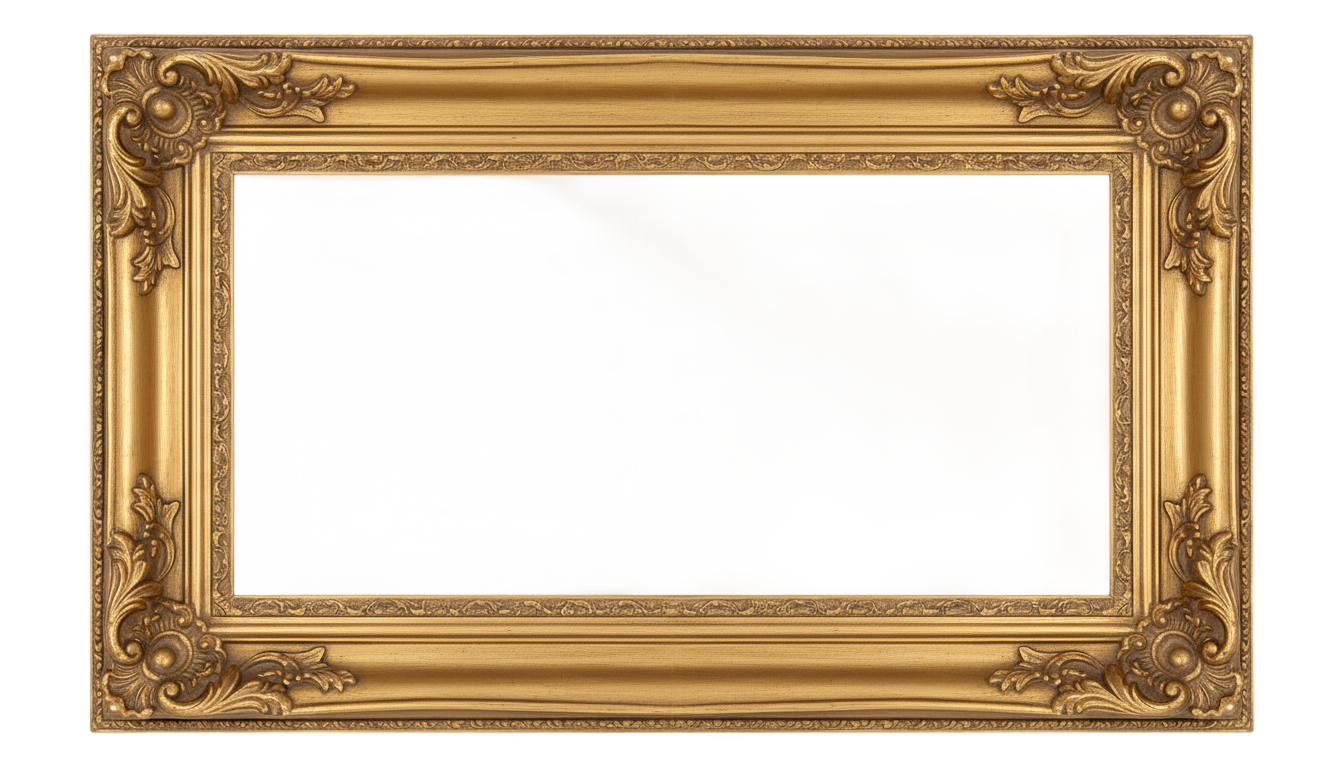 full hd photo frame png PNG transparent background