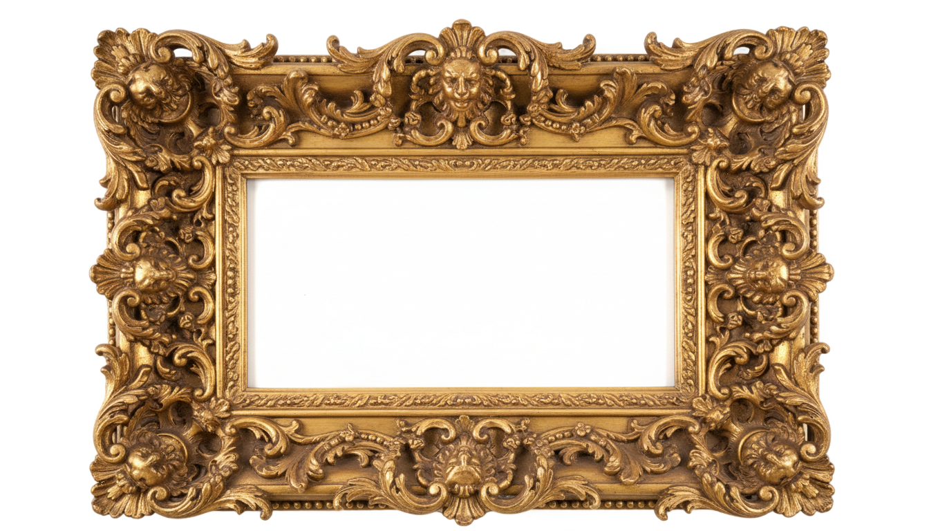 royal photo frame png PNG transparent background