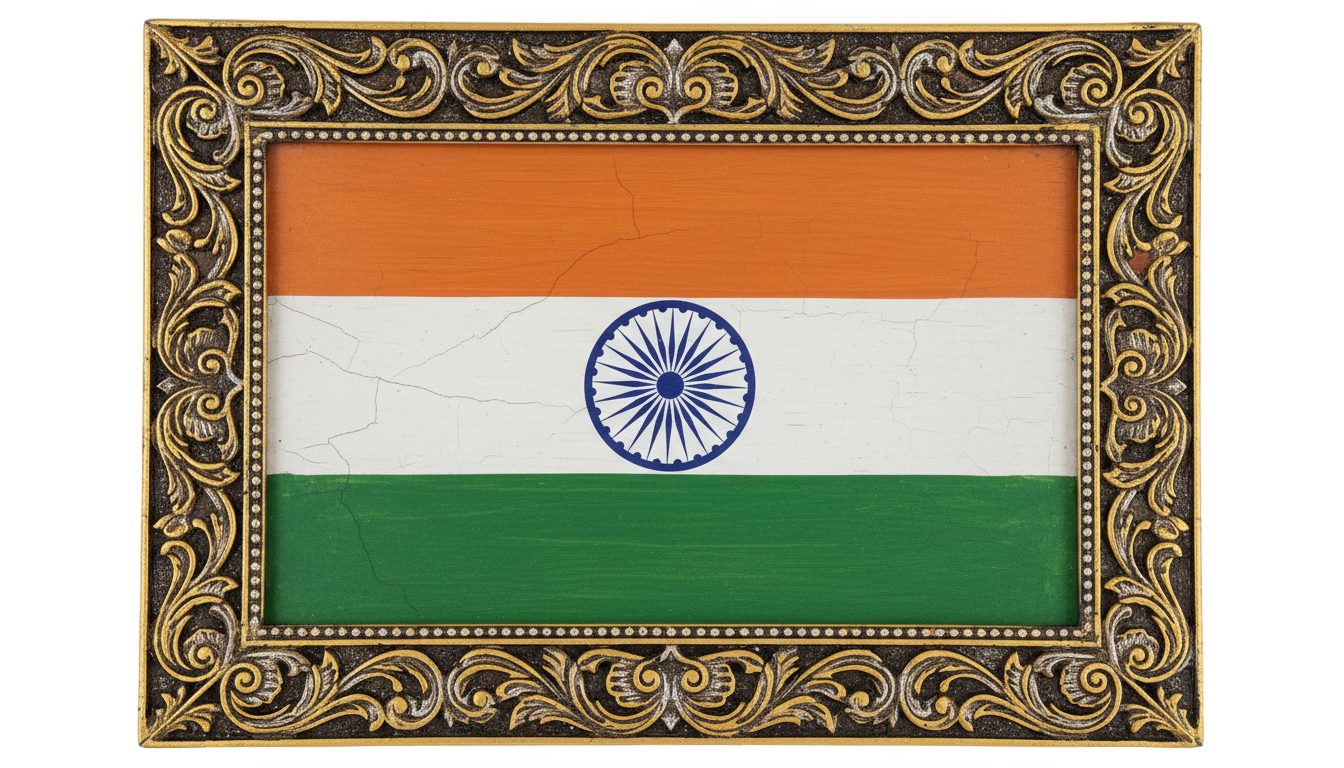 tiranga photo frame png PNG transparent background