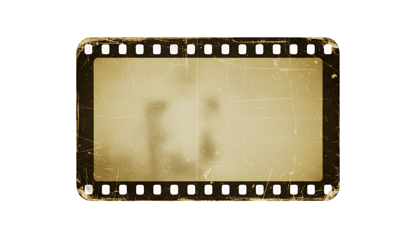vintage film frame png PNG transparent background
