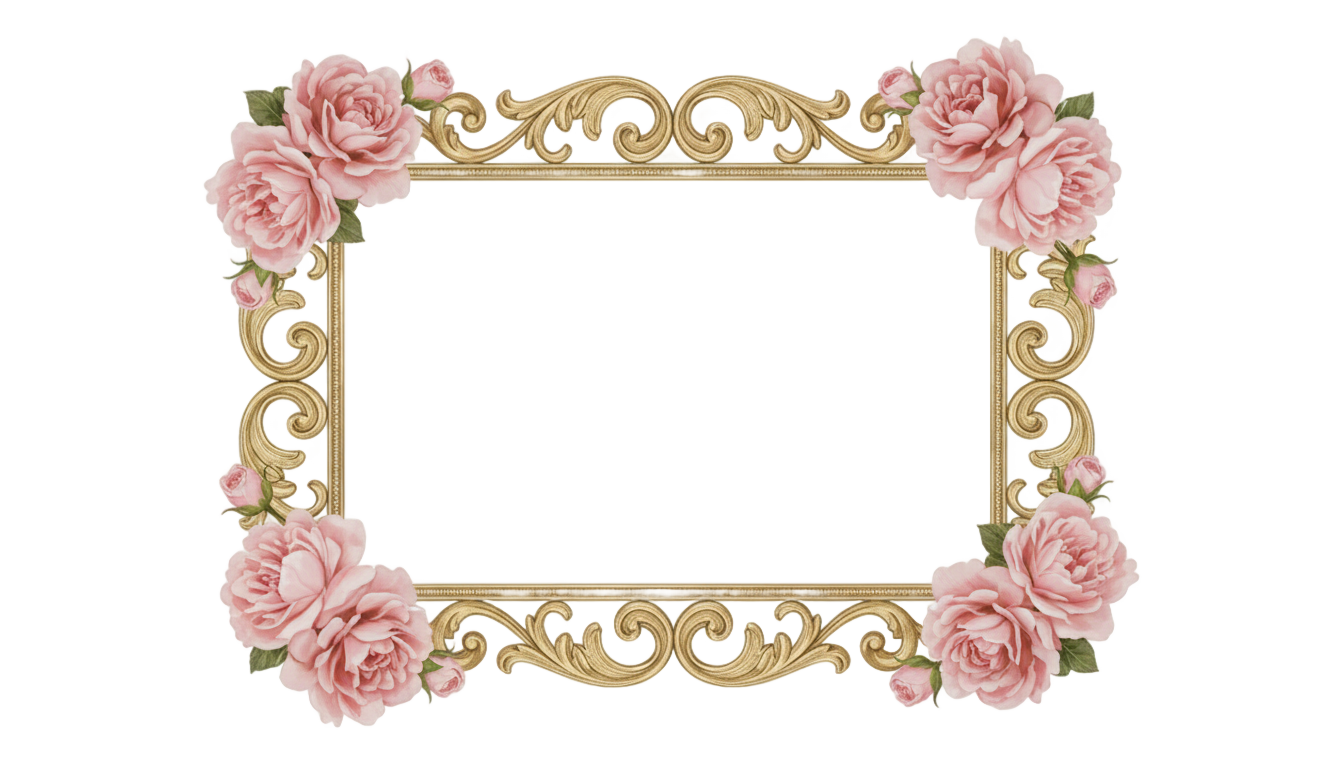 wedding photo frame design png PNG transparent background