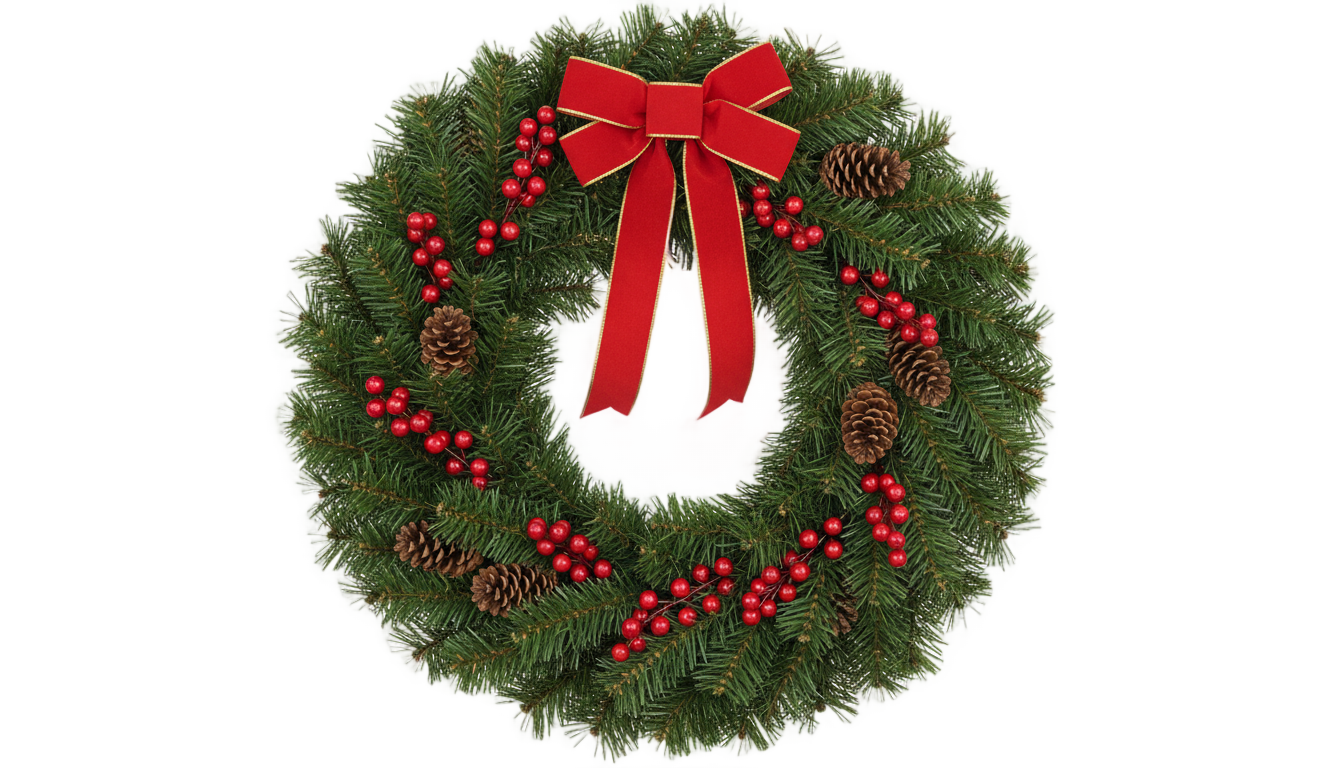 wreath garland png PNG transparent background