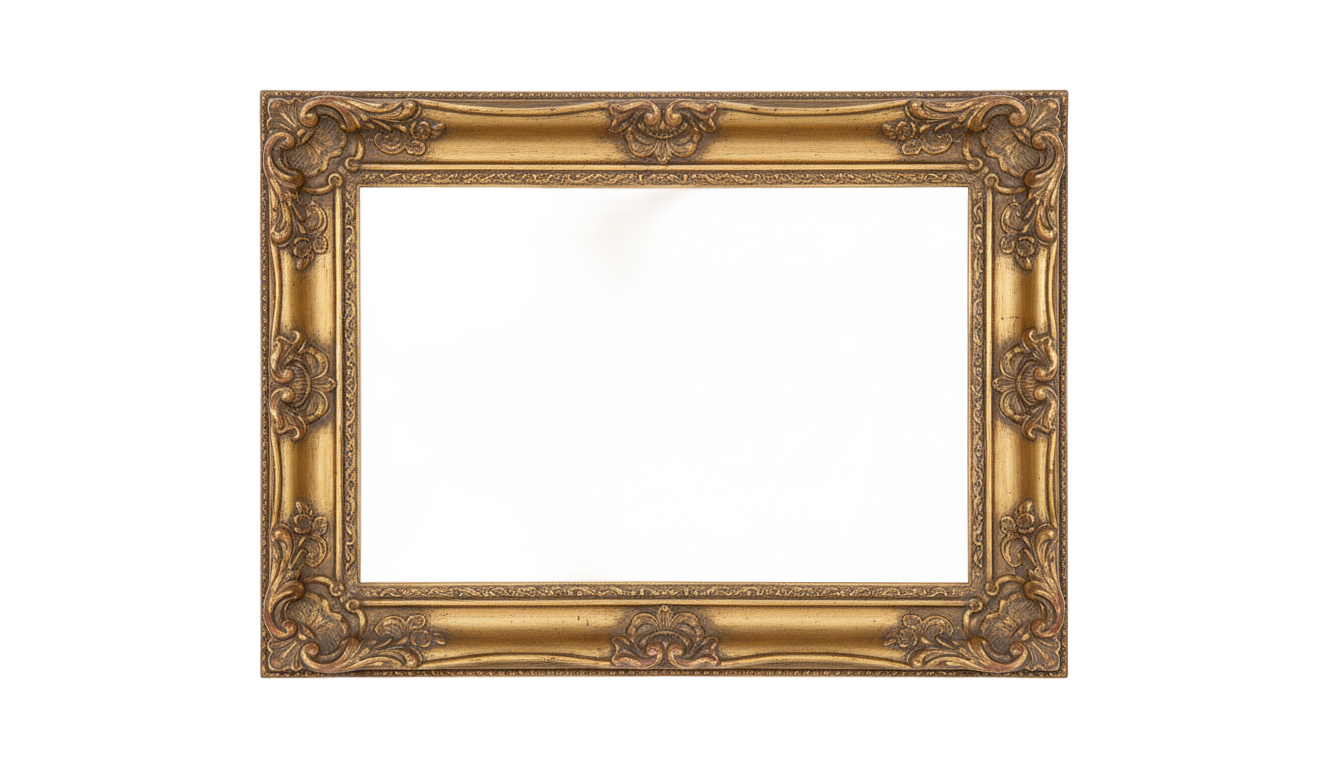 decorative vintage frame png PNG transparent background