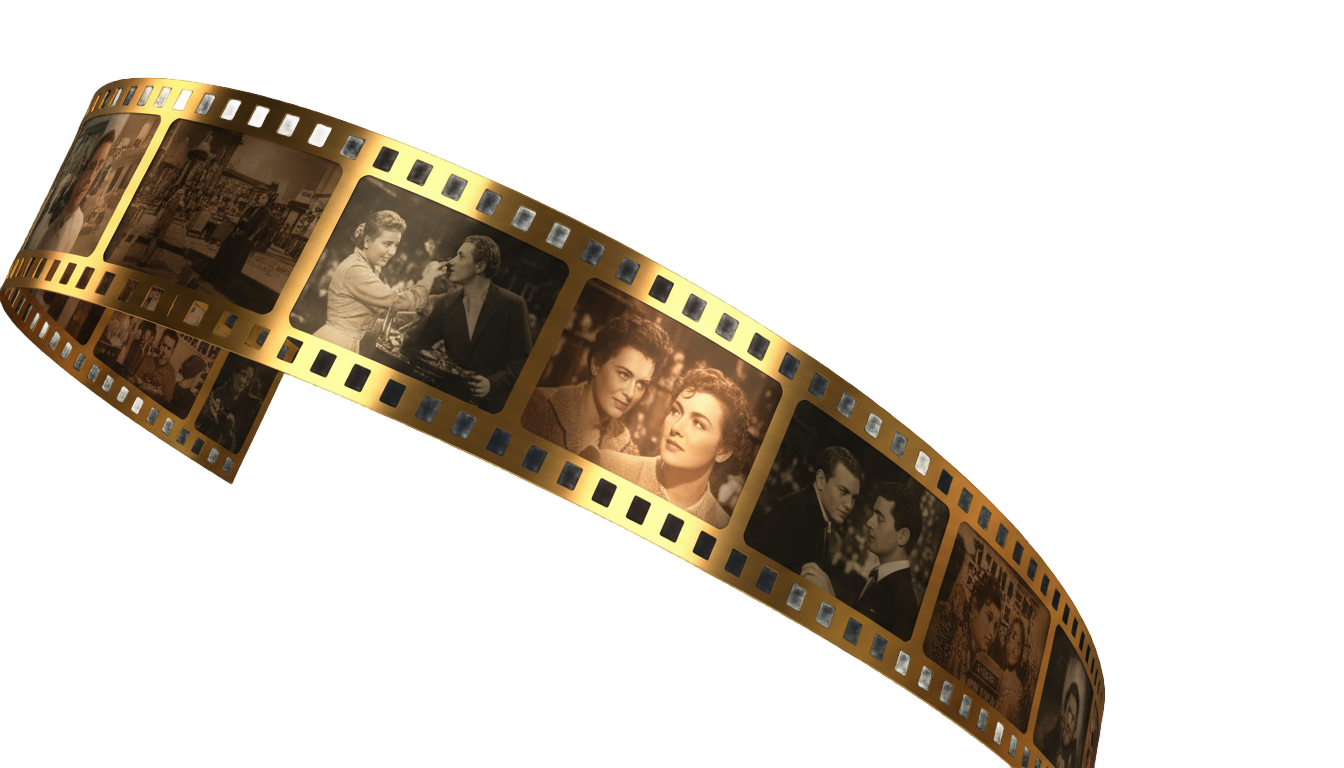 gold film strip png PNG transparent background