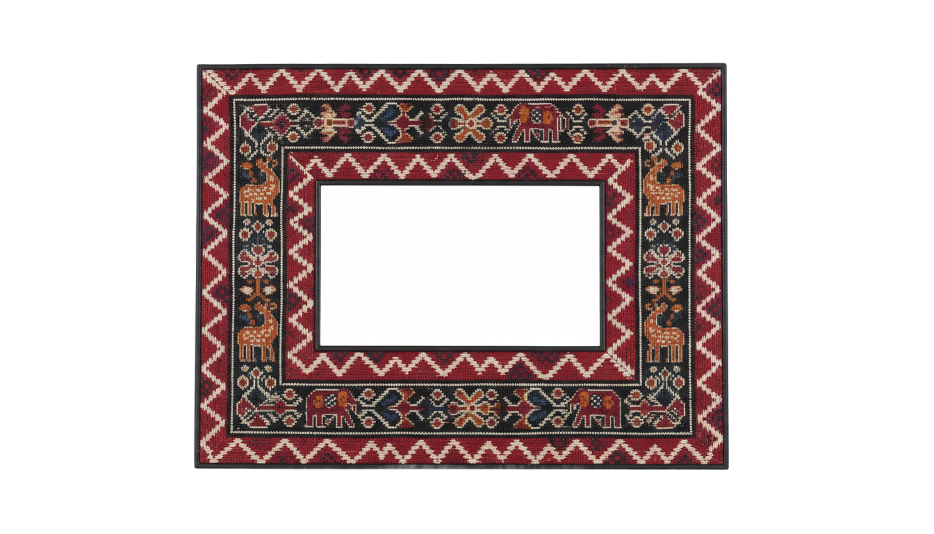 sambalpuri photo frame png PNG transparent background