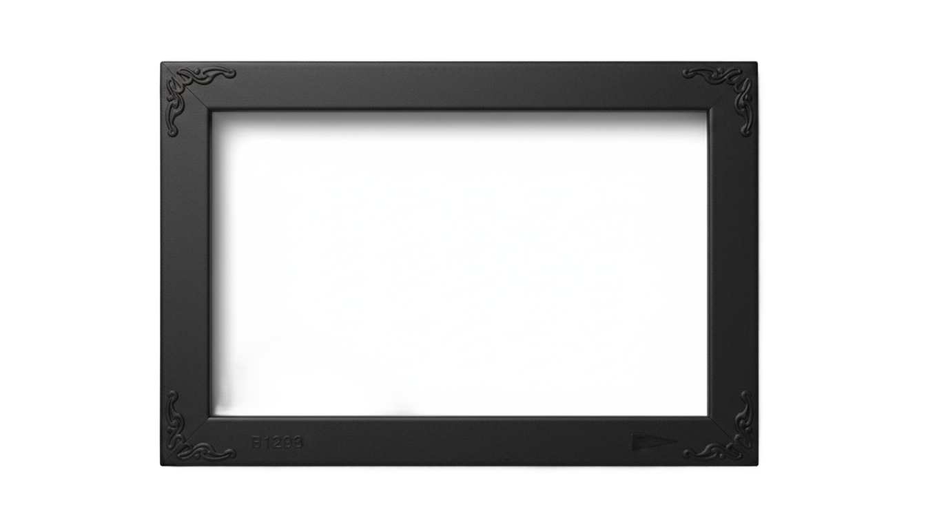 movie black frame png PNG transparent background