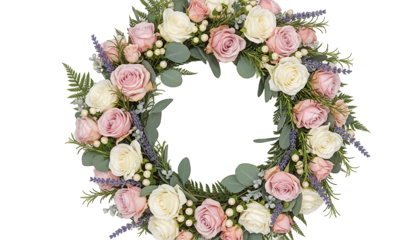 floral wreath clipart png PNG transparent background